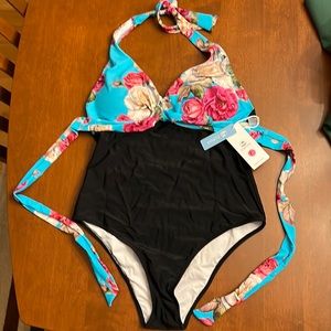NWT Cupshe one piece bathing suit
